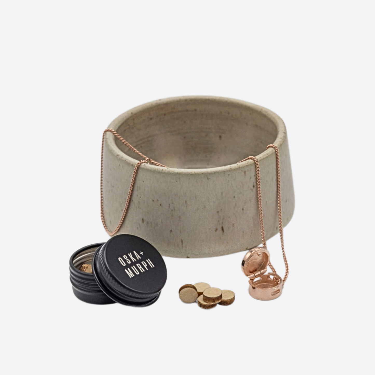 Perfectly Imperfect O+M SS Locket ROSE GOLD